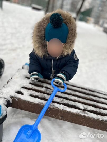 Шапка шлем для мальчика 50 52