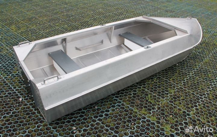 Новая алюминиевая лодка Романтика-Н 3 м.,с вёслами