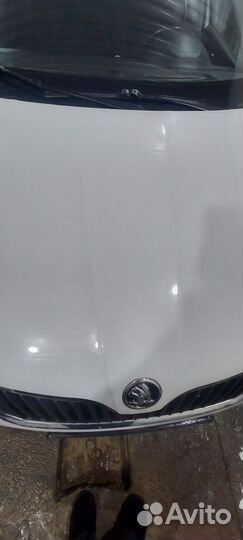 Капот skoda rapid 2016год.оригинал