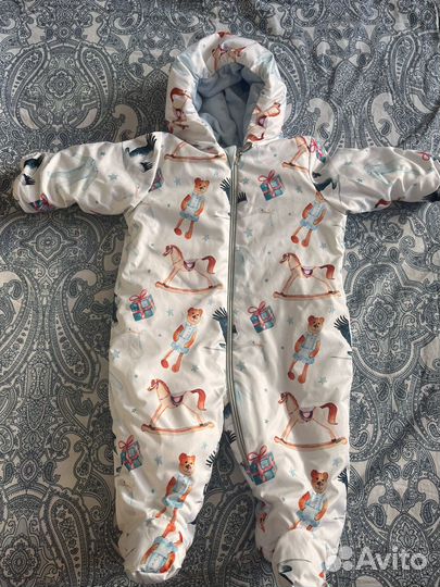 Конверт на выписку для мальчика зима