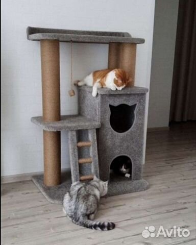 Домики для кошек. Когтеточки Барс