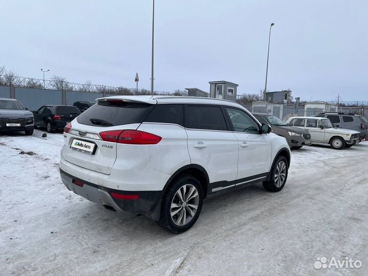 Geely Atlas 2.4 AT, 2019, 45 789 км