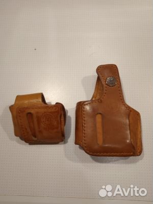 Кобура и подсумок для пистолета 
