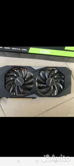 Видеокарта rtx 2060 6 gb