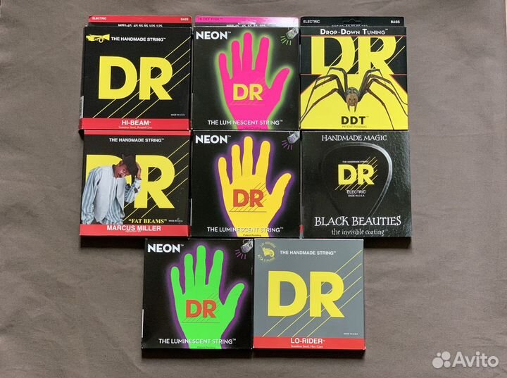Струны DR для бас-гитары оригинал