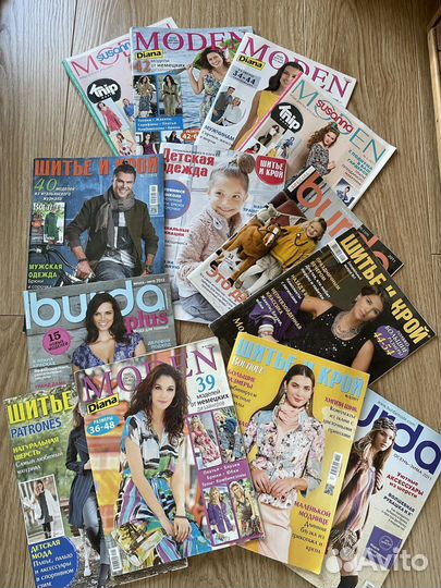 Журнал Burda с 2010 по 2020 гг
