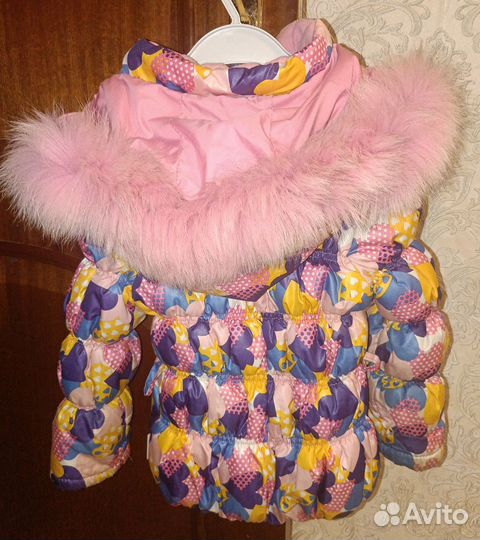Куртка зимняя для девочки 104