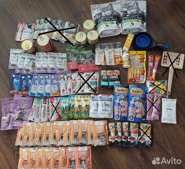 Корм и лакомства для кошек