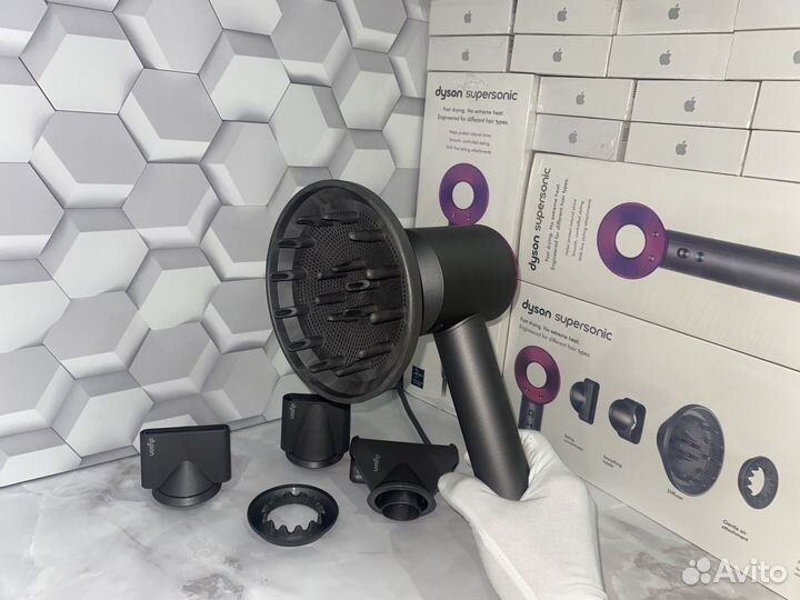 Фен Dyson HD08 Малайзия (Розовый)