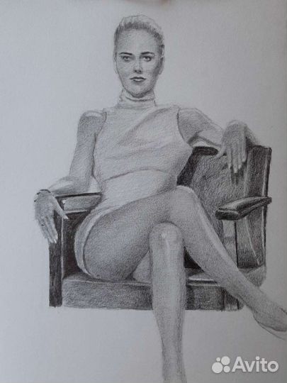 Портреты карандашом по фото