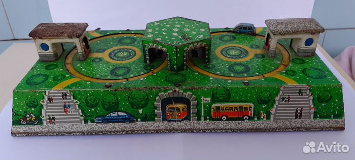 Игрушка заводная Автотрасса СССР