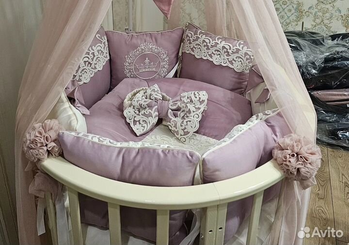 Бортики в детскую кроватку