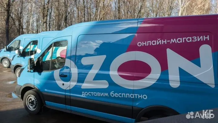 Водитель курьер на авто компании Ozon