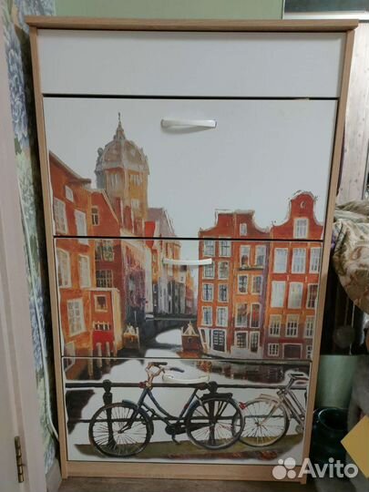 Тумба для обуви тип 6 79х30х135 (шхгхв)