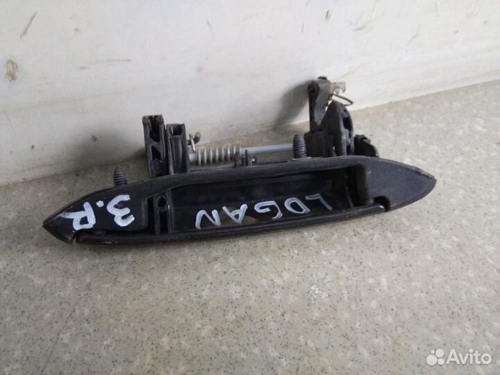 Ручка двери задней наружная правая Renault Logan 2