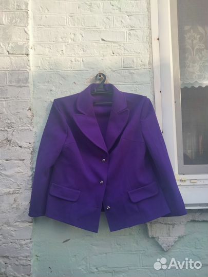 Жакет фиолетовый 70-е