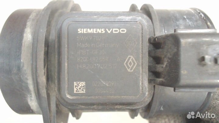 Измеритель потока воздуха Renault Megane 3 2009, 2