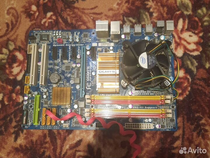 Материнская плата gigabyte
