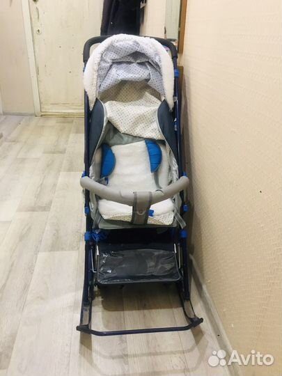 Коляска санки