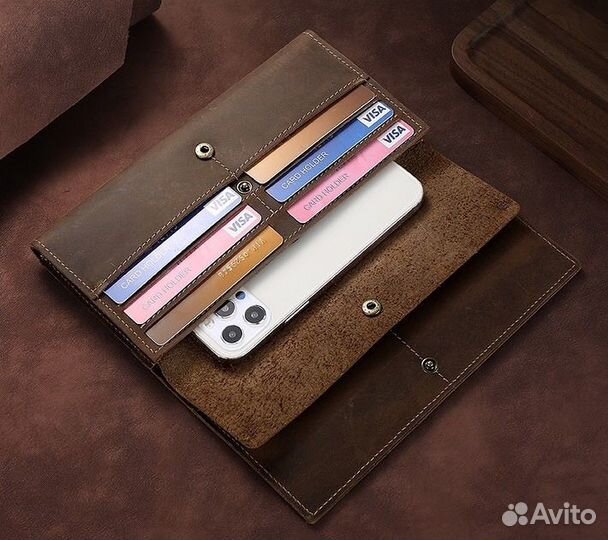 Кошелек мужской натуральная кожа новый