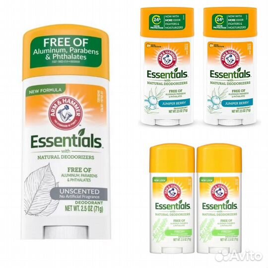 Дезодорант Claydry и Essentials оригинал США