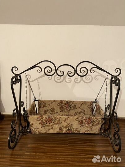 Продается люлька-качеля,кованная