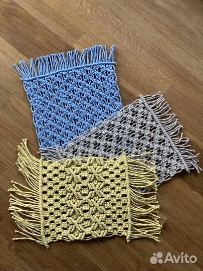 Салфетка / коврик макраме