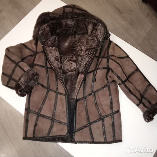 Дубленка детская на мальчика