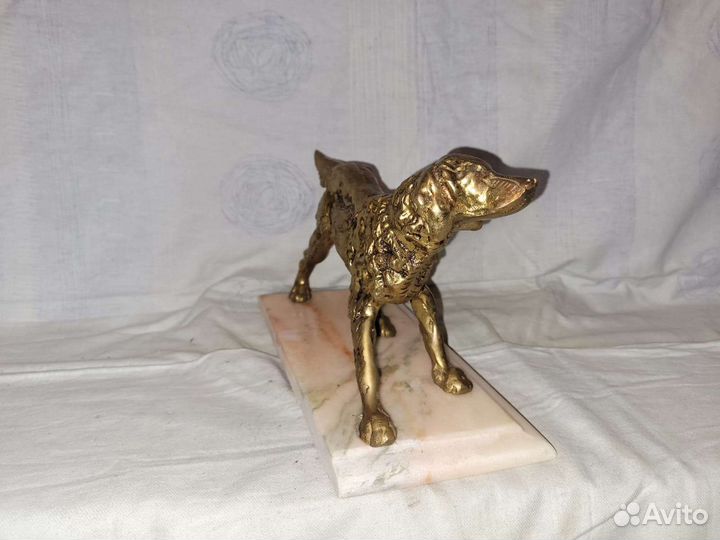 Старая Фигура - Статуэтка Собака