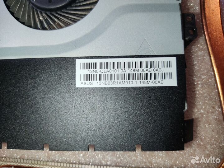 Система охлаждения для ноутбука asus X552E