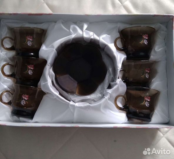 Чайный сервиз стекло