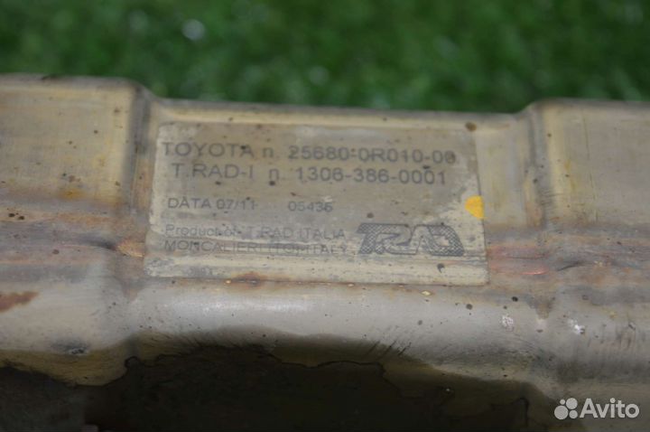 Радиатор EGR Toyota Avensis t250