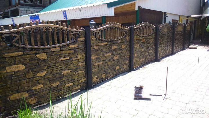 Установка еврозабора