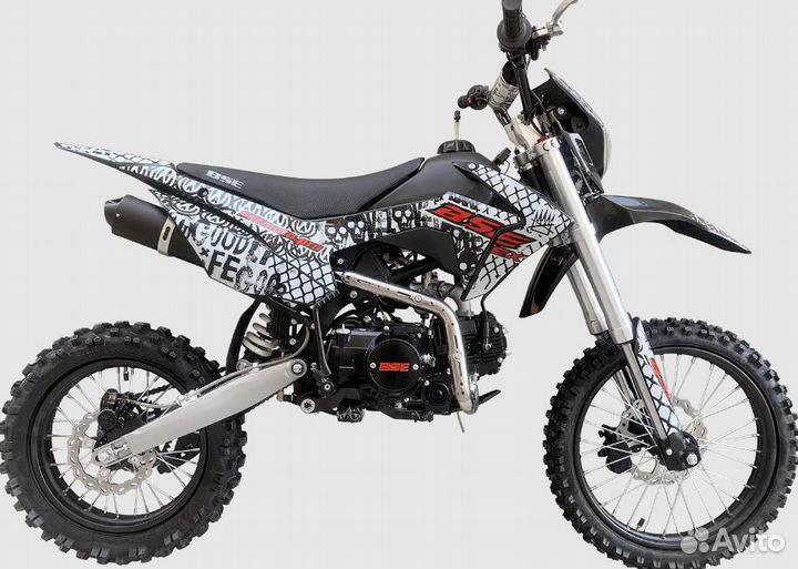 Питбайк BSE EX125 17/14 Max13 White Red (015)