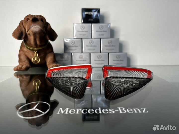 Накладки Burmester на твиттеры Мерседес Бенц