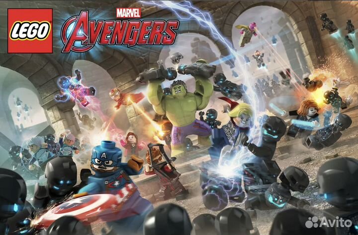 Lego Marvel Avengers Мстители (PS4) Б/У