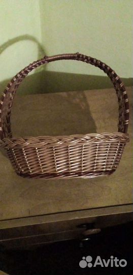 Корзина плетеная