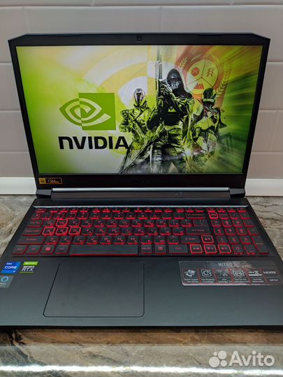 Игровой Acer core i7-11800H-16ядер/nvidiartx3050TI