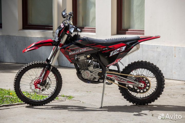 Кроссовый мотоцикл motoland xt 250 st 21/18 (172fm