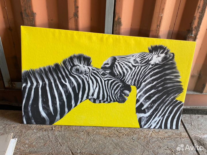 Картина зебры