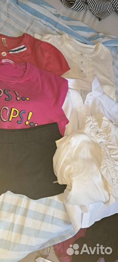 Детские вещи пакетом для девочек 140