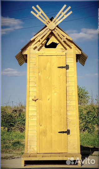 Дачный туалет с дельфином BVX