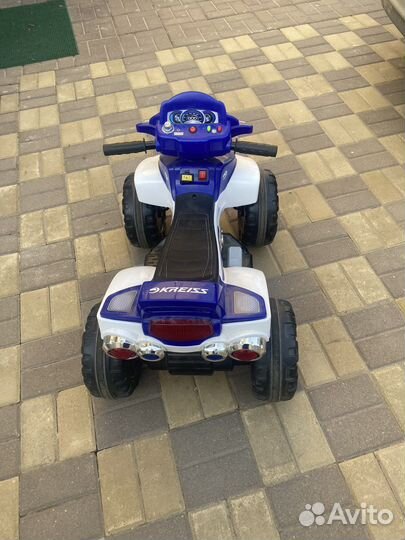 Детский электроквадроцикл бу
