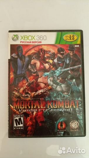 Игра Mortal Kombat для прошитой Xbox 360