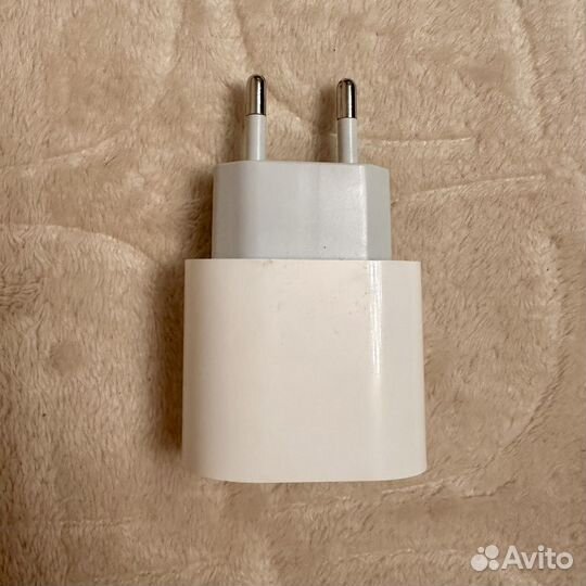 Вилка USB-C блок на запчасти apple оригинал