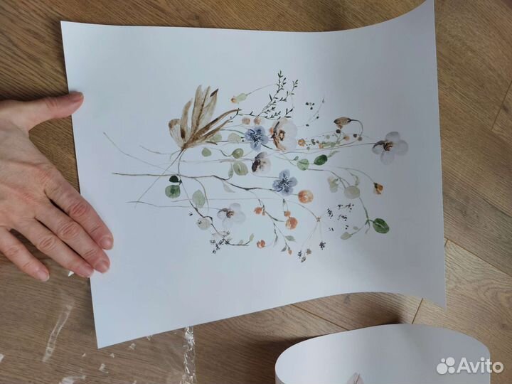 Постеры 3шт 30 на 40