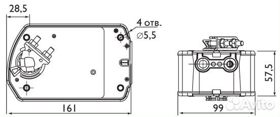ASO-R08.F электропривод