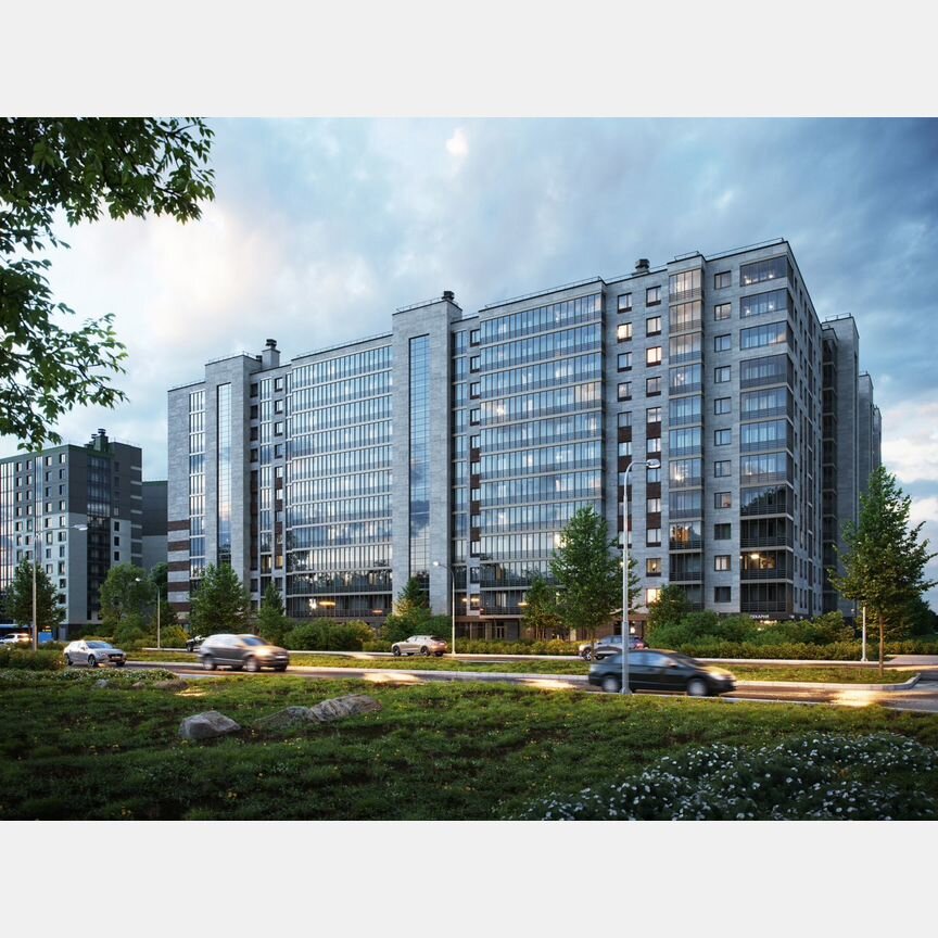 Квартира-студия, 29,3 м², 3/12 эт.