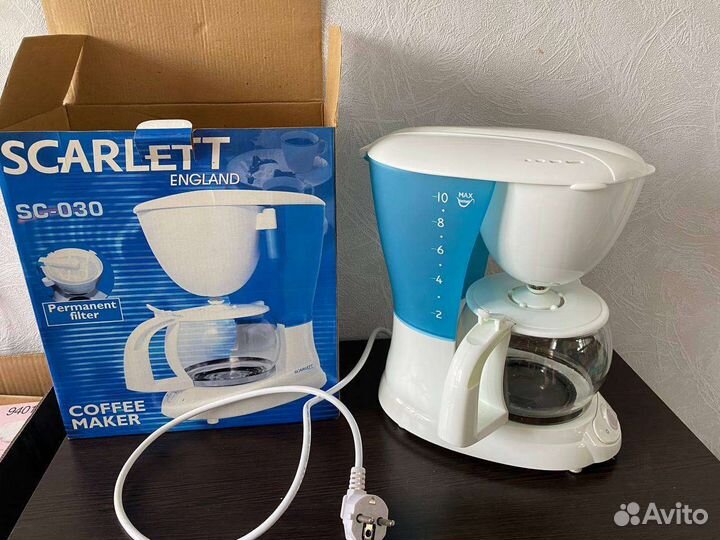 Кофеварка scarlett sc-030