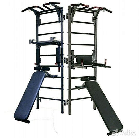 Универсальная шведская стенка турник брусья пресс